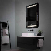 Espejo LED Vertical | Botón táctil | Luz blanca neutra - Reyze Seria Salono Model 7